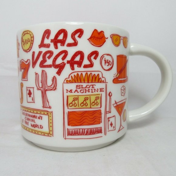 Las Vegas Starbucks Mug Been There Series Across The Globe Collection - Picture 4 of 8